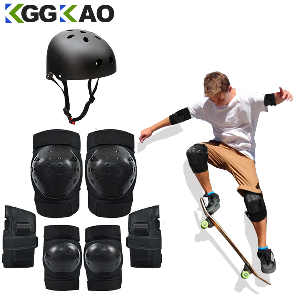 Scooter Helmet Set - Professional Sports Roller Skating Protective Gear