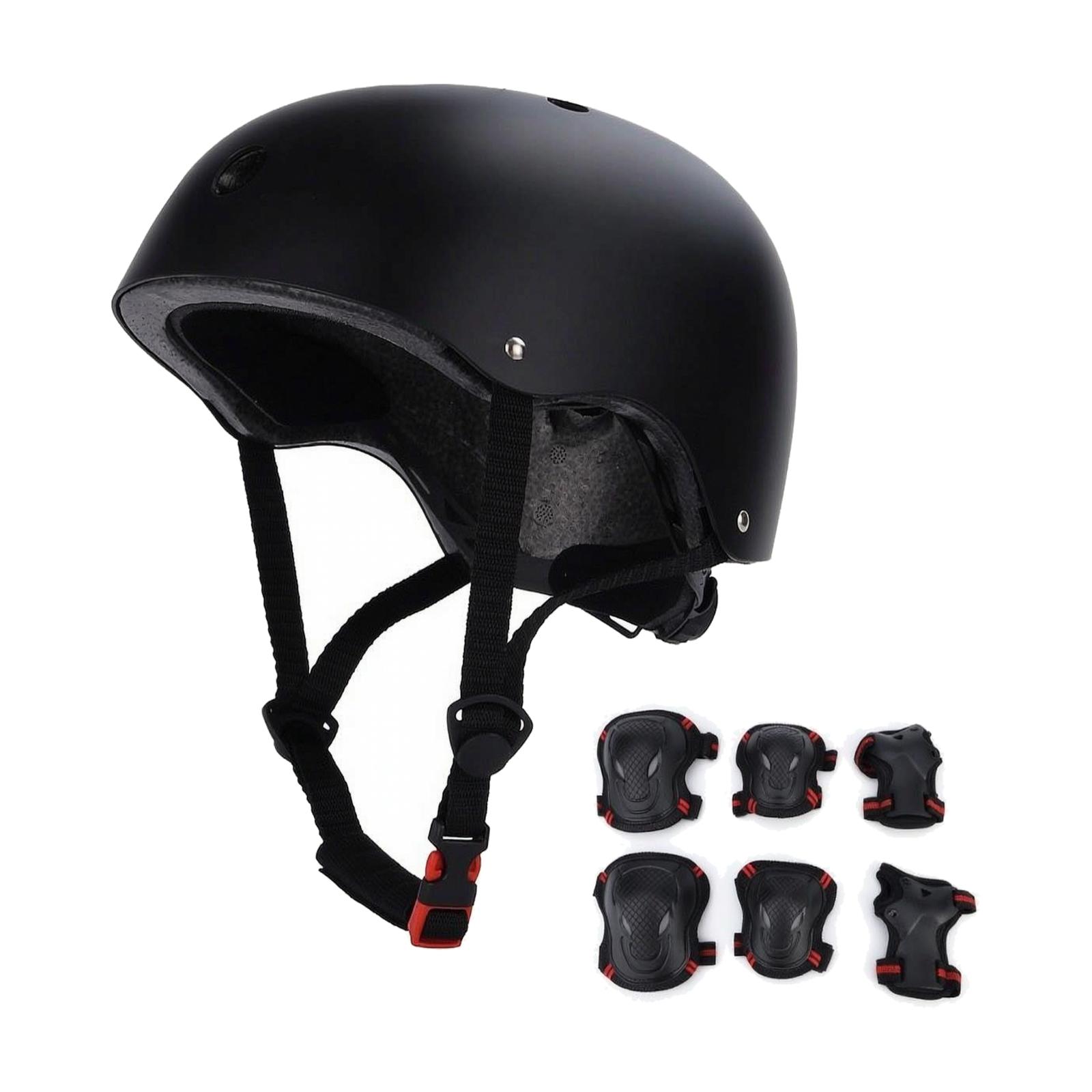 Matte Black Multi Sport Helmet - đánh giá và giá Scooter Helmet Set