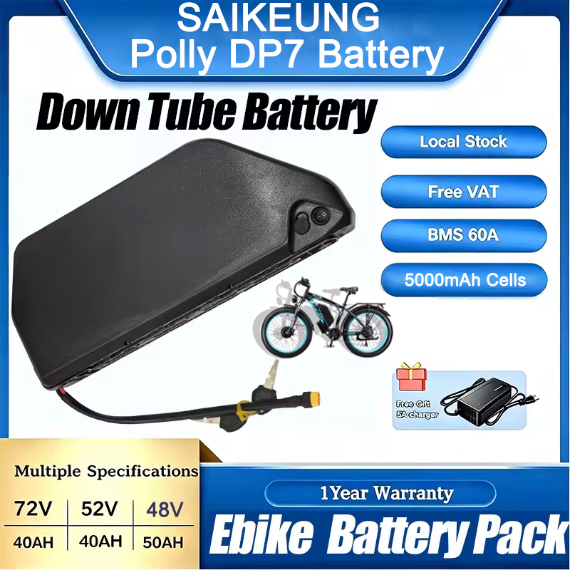 Hailong Polly DP7 E-Bike Downt - đánh giá và giá 60V 30Ah 21700 Battery Pack