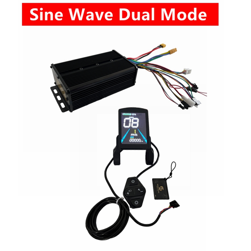 48V/72V 45A Sóng Sin Hai Chế Đ - đánh giá và giá 72V 45A Dual Controller