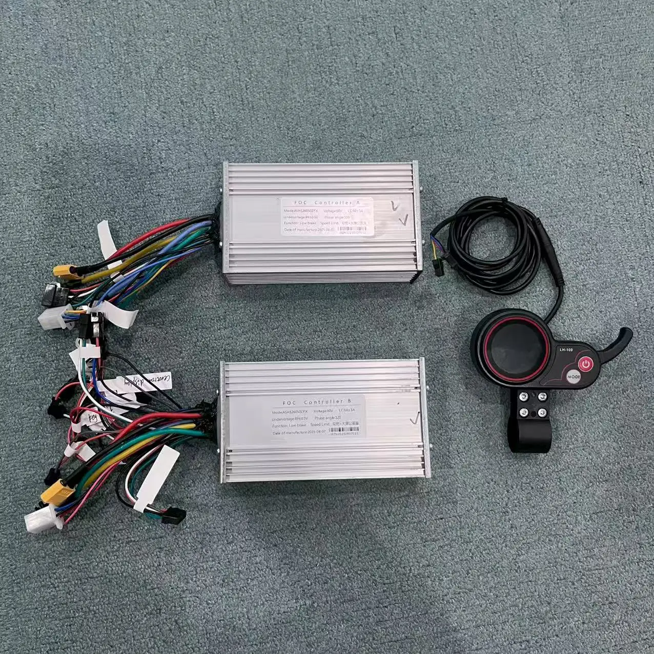 Toursor 60V 50A FOC Motor Spee - đánh giá và giá 72V 45A Dual Controller