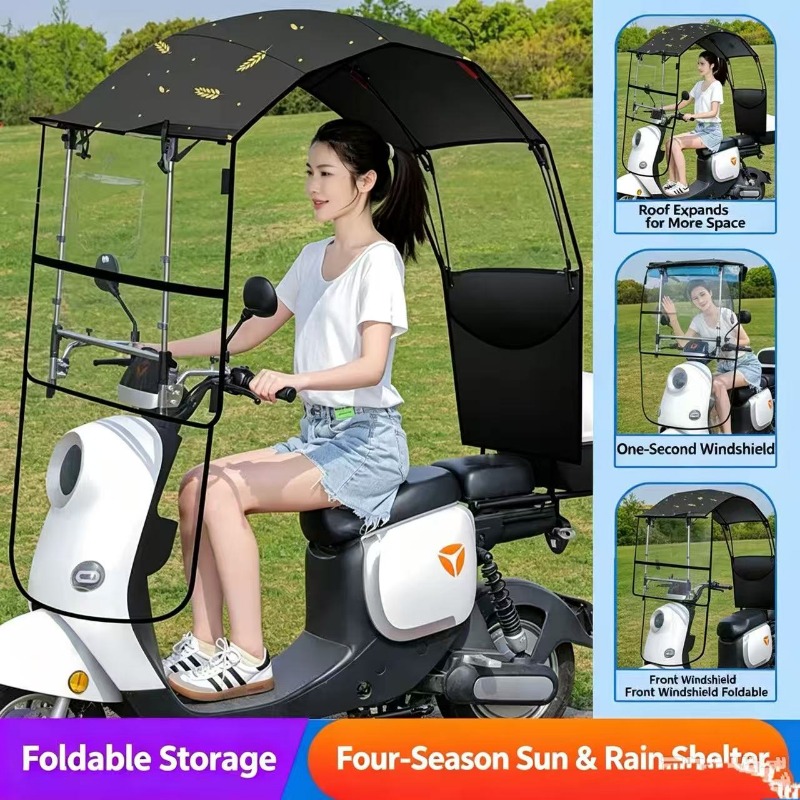 Windproof Waterproof Electric  - đánh giá và giá Electric Scooter Rain Cover