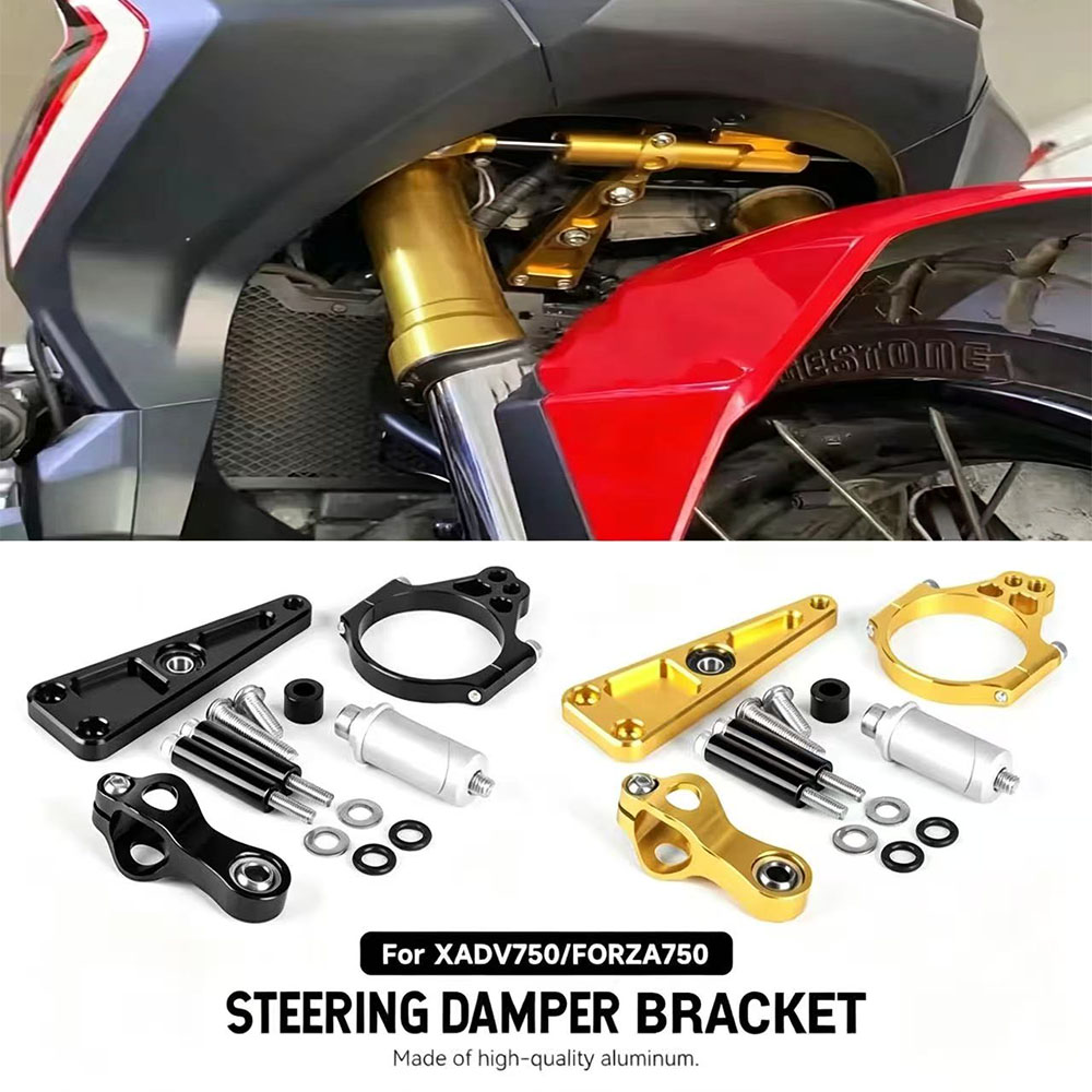 Motorcycle For Honda XADV 750  - đánh giá và giá Steering Damper Stabilizer Kit Cnc