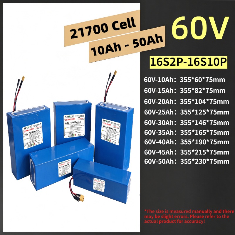 60V 21700 Lithium Battery Pack - đánh giá và giá 60V 30Ah 21700 Battery Pack