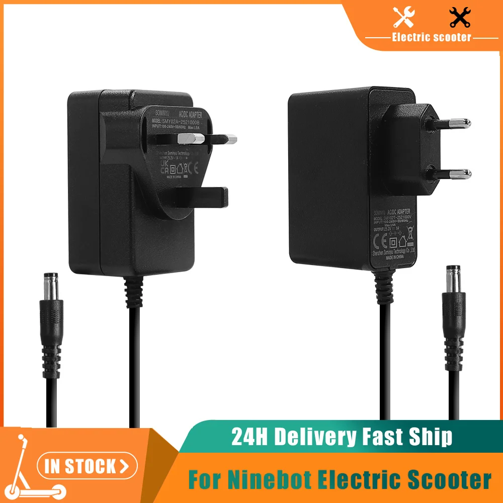 25.2V 1A Charger for Ninebot b - đánh giá và giá Electric Scooter Charger