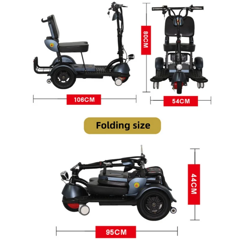 Folding Electric Tricycle for  - đánh giá và giá Folding Electric Scooter