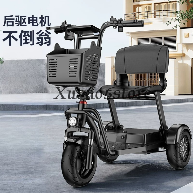 Electric tricycle household sm - đánh giá và giá Folding Electric Scooter